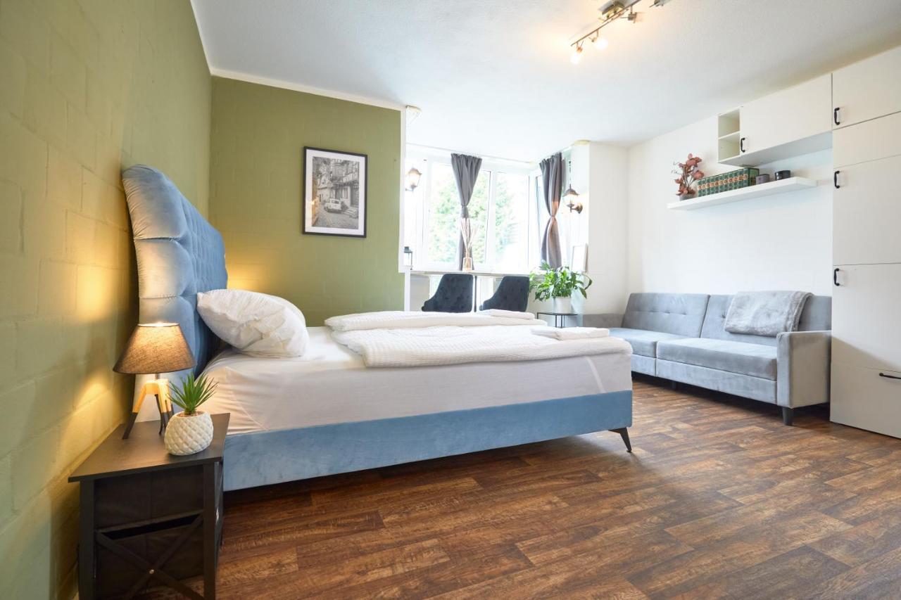 Stilvolles Ruhiges Studio - Parkplatz, Wifi, Tv Em-Apartments Deutschland Bielefeld Exteriér fotografie